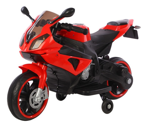 Moto Elétrica Infantil 6v Ninja Bateria Luz E Som Cor Vermelho Voltagem Do Carregador 110v/220v