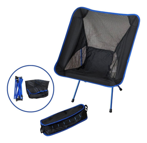 Cadeira Camping Dobrável Com Bolsa De Transporte Praia Top