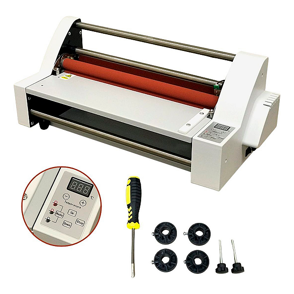 Laminadora E Plastificadora Bopp 340mm A3 A4 A5A6 Termolaminadora Digital 220v IWLPBA302 -Importway