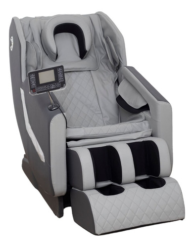 Poltrona De Massagem Tech Bluetooth Gravidade Zero Bivolt Cinza