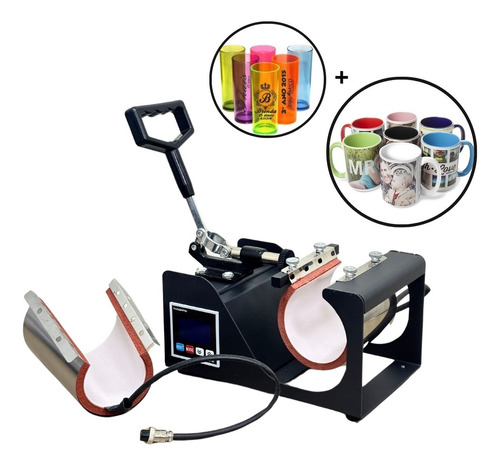 Prensa Sublimadora Caneca E Copo Long Drink Importway 110v