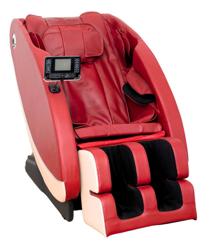 Poltrona 3d 5 Tipos De Massagem Aquecimento Relaxante Vinho