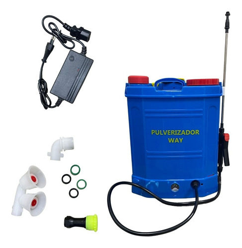 Pulverizador Costal À Bateria 12v 20l Carregador Bivolt Way
