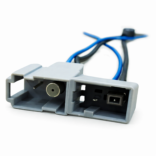 Chicote Plug Cabo Adaptador de Antena Linha Honda Fit Civic City Fit HR-V WR-V CR-V - Encaixe Redondo e Quadrado Expex