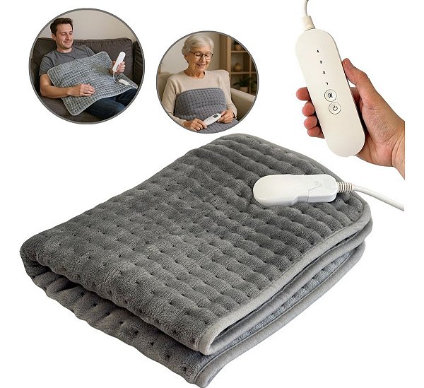 Manta Bolsa Térmica 60x30 Para Dor Cólica Fisio 220v Inmetro
