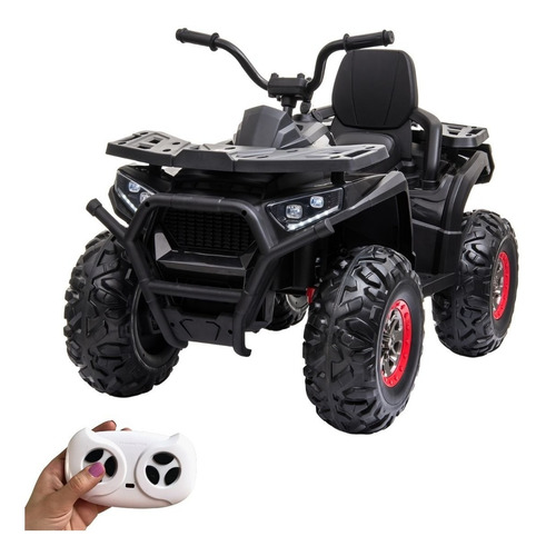 Quadriciclo Elétrico Importway 4x4 12v Com Controle Remoto Preto