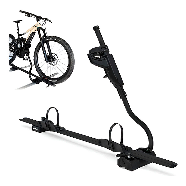 Transbike Suporte de Teto Automotivo Pesio Black para Bicicleta com Sistema Antifurto Carro - Farad