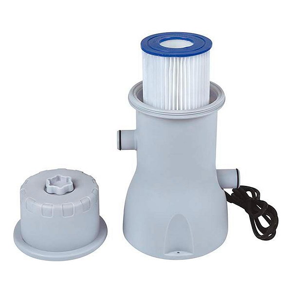 Bomba Filtro Elétrico Para Piscina Inflavel Portátil 220V com Vazão de 3.600 Litros/Hora - Mor