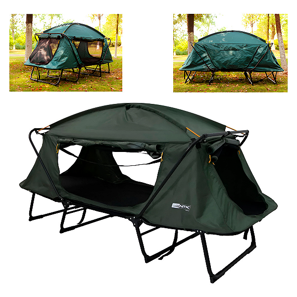 Cama Multifuncional De Casal Tatu 4 em 1 Estrutura de Aço Portátil Resistente Suporta até 250kg - NTK