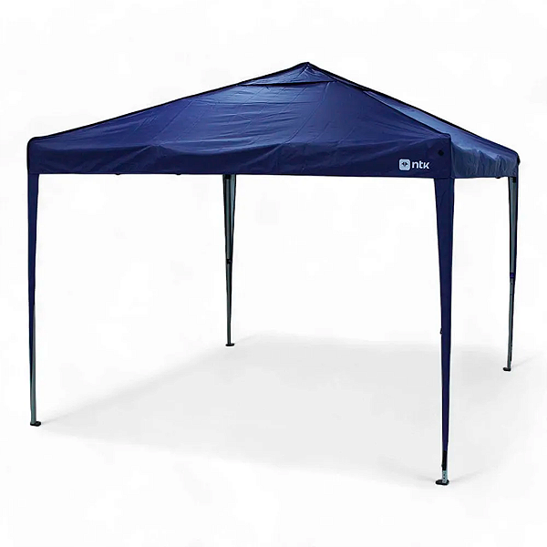 Gazebo Portátil One Touch Trixx 3x3m Azul Estrutura Resistente com Proteção UV para Praia e Eventos - Nautika