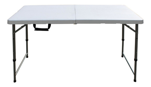 Mesa Dobrável Importway 61x127cm Vira Maleta Camping Portátil Compacta E Resistente