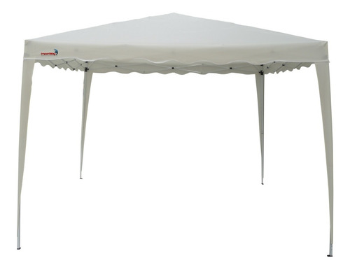 Tenda Gazebo Articulado 3x3m Branco Importway Com Bolsa De Transporte Dobrável Para Praia Camping Festa