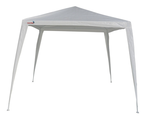 Gazebo Montável 3×3 Branco Com Bolsa Transporte Importway Para Eventos Camping Praia
