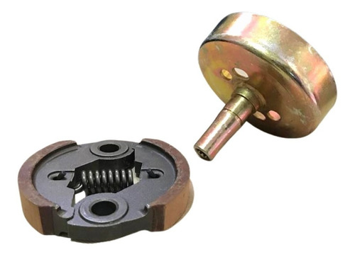 Kit Embreagem E Tambor Para Roçadeira 43cc 52cc Motor 2 Tempos Universal Alta Durabilidade