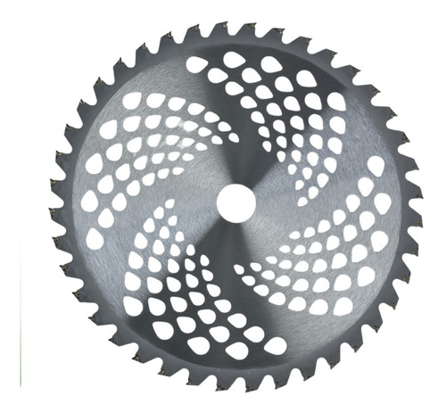 Lâmina 40 Dentes Para Roçadeira 255mm Corte Rápido Eficiente Jardim Lavoura Quintal Mato Alto