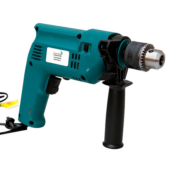 Furadeira de Impacto Profissional 550W 3/8" (10mm) 110V ou 220V Alta Performance e Durabilidade - Importway