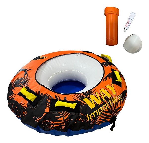 Boia Rebocável Inflável Para 1 Pessoa Importway Ideal Para Lancha Jet Ski Praia E Passeios Náuticos