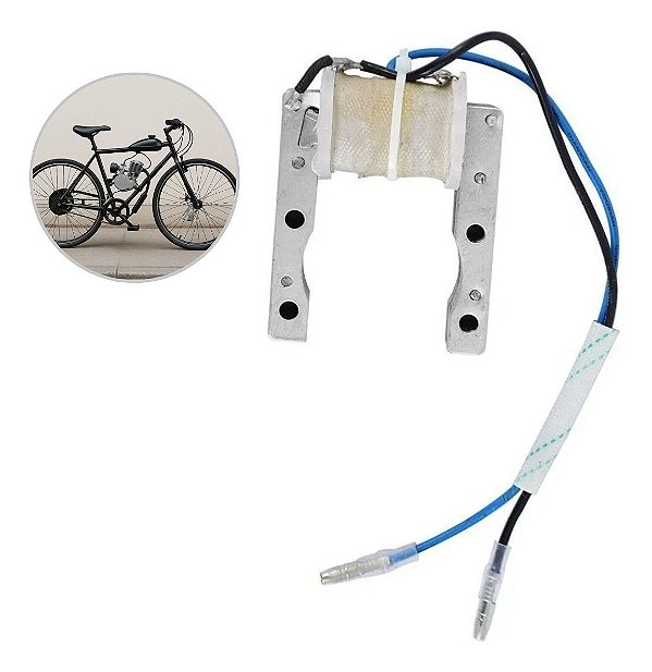 Bobina Do Magneto 2t 49cc Importway Para Bike Motorizada Peça Essencial Para Ignição E Partida Eficiente