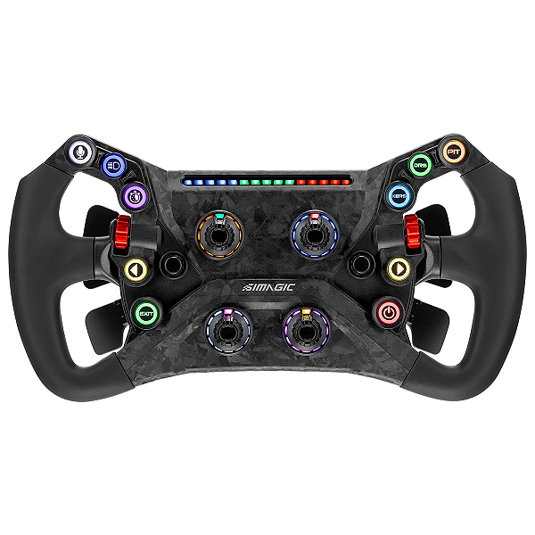 Volante Aro GT NEO Fórmula Add-On Simagic Para Simulador de Corrida com 300mm de diâmetro para Jogo de Corrida - Extreme