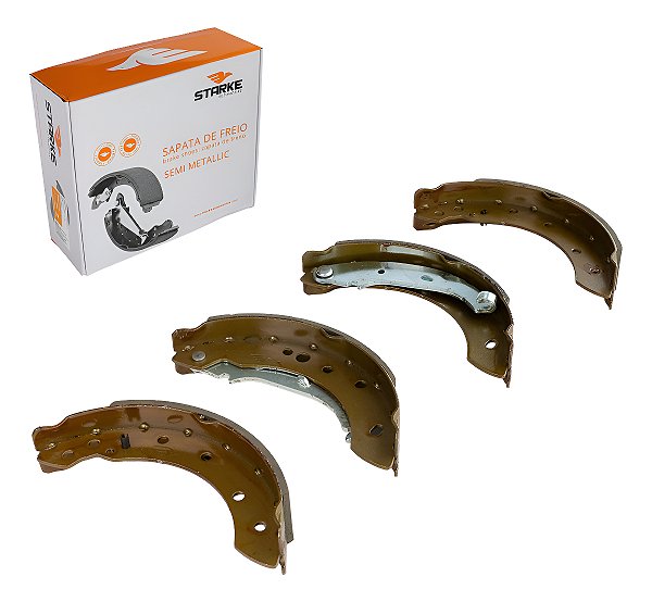 Sapata Lona Freio 206 207 / Sw / Sedan 1.4 1.6 Original Starke