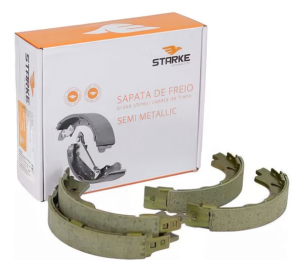 Sapata Lona Freio L200 Sport L300 Pajero 2.5 Diesel Original Starke