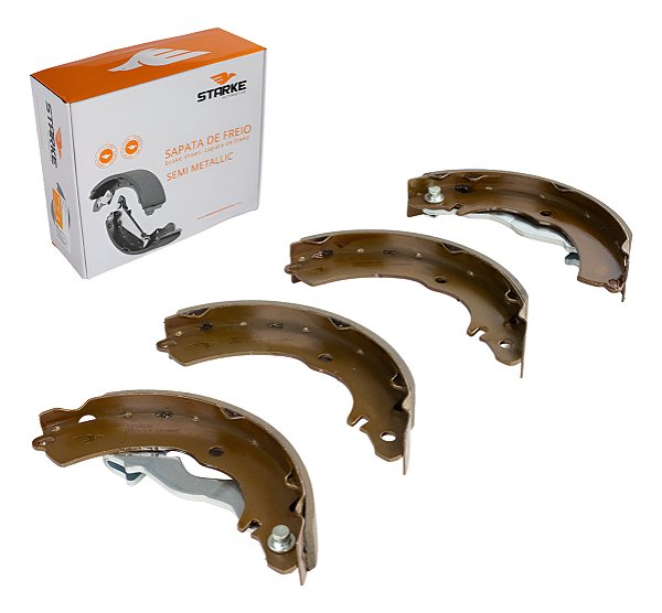 Sapata Lona Freio Face 1.3 16v 2010 Em Diante Original Starke
