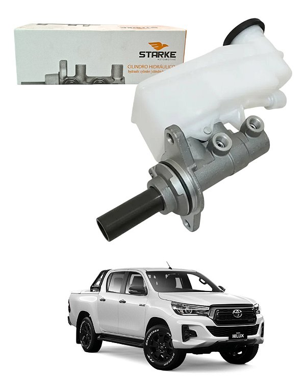 Cilindro Mestre De Freio Sw4 Hilux 2.7 16v Flex 2.8 16v Turbo Diesel 2016 Em Diante Original Starke