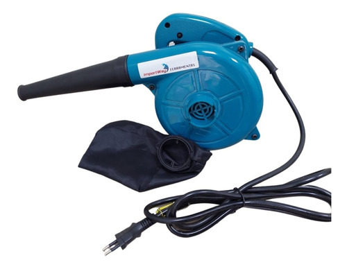 Soprador Aspirador Folhas 600w 110v Importway Limpeza Poeira Saco Coletor Carro Computador