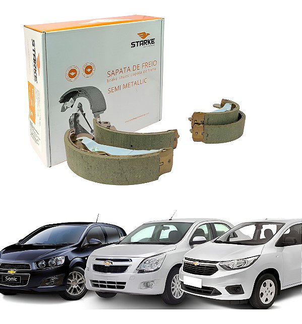 Sapata De Freio Cobalt Sonic Spin Original Starke