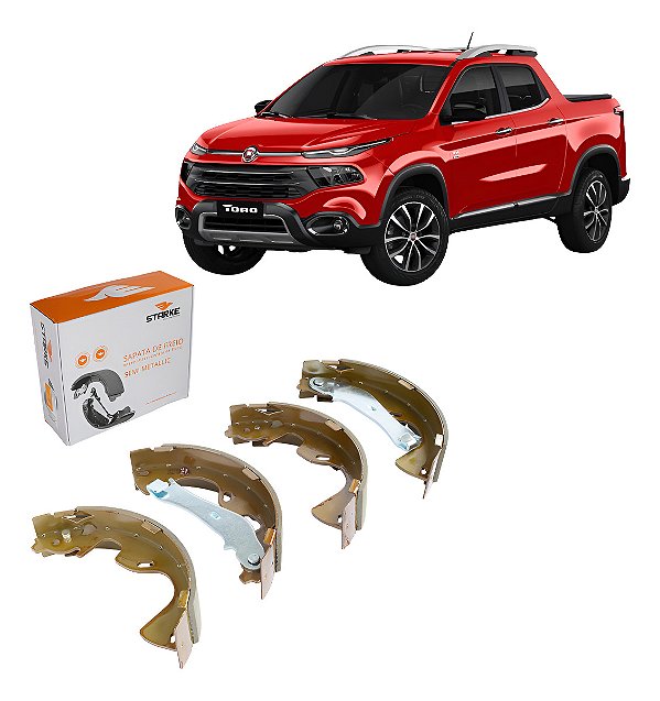 Sapata De Freio Toro 1.3 1.8 2.4 Original Starke