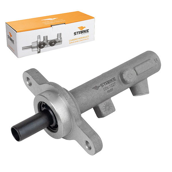 Cilindro Mestre Freio Kwid 1.0 12v 3 Cilindros 2017 Em Diante Com Abs Alumínio Flange Diagonal Starke