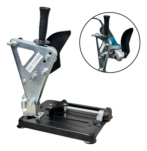 Suporte Para Esmerilhadeira De Bancada Compatível Com Modelos De 100 A 125mm Com Ajuste De Ângulo