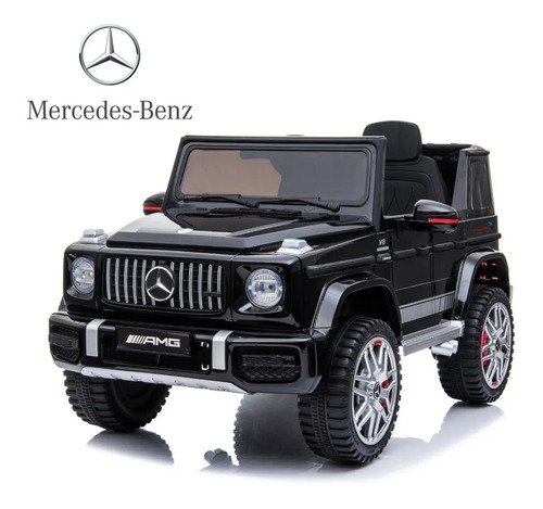 Carrinho Elétrico Infantil Mercedes Benz Amg G63 Licenciado 12v Com Controle Remoto Usb Mp3 E Faróis Led