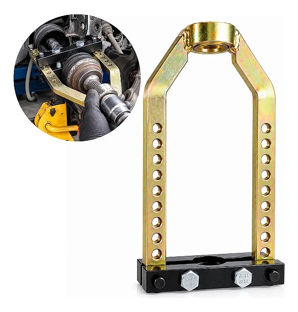 Extrator De Junta Homocinética Cvj Femax Sacador De Semieixo Automotivo Aço Carbono Forjado Abertura 50 A 120mm