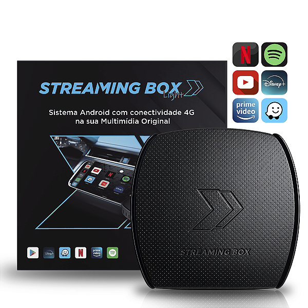 Desbloqueio de Tela Streaming 4GB Ram 64GB + 128GB Sd Android 11 Quad-Core CarPlay Sem Fio Aplicativos Netflix YouTube