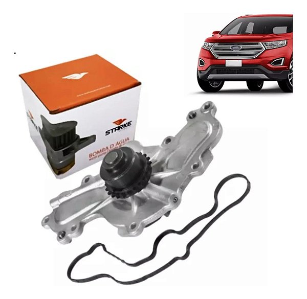 Bomba D'Água Starke Edge 3.5 24v V6 Duratec 2008 A 2010 Polia Engrenagem Simples Swp240 Swp240a
