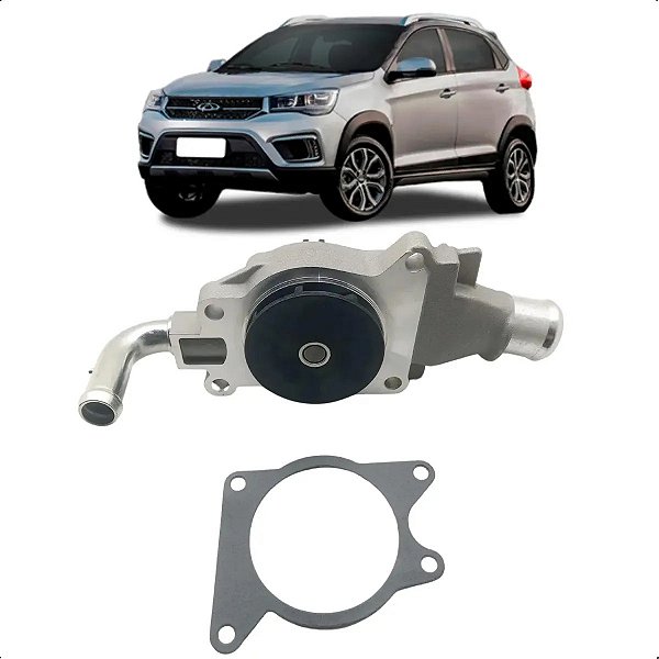 Bomba D'Água Starke Tiggo 2 1.5 16v Flex Motor 4g15b 2016 Em Diante Sistema Arrefecimento Swp301