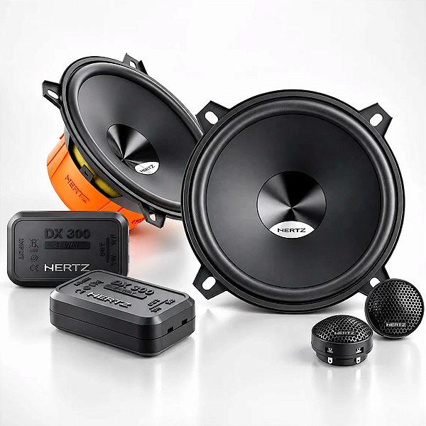 Kit 2 Vias Alto Falantes Hertz Dsk 130.3 5 Polegadas 120w Rms Total 4 Ohms