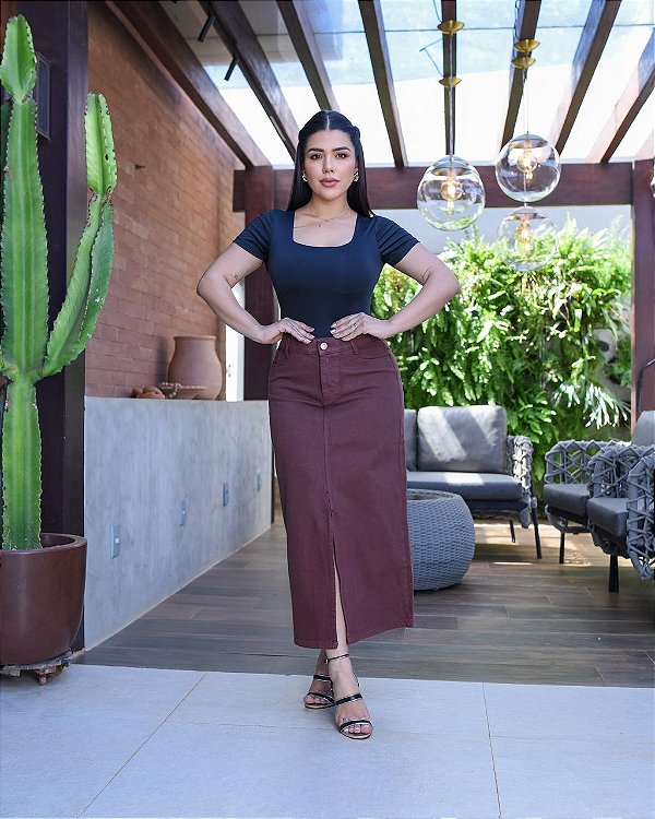 SAIA STEFANIE - MARROM