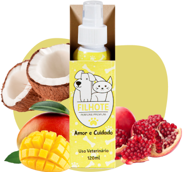 Perfume Cheirinho PET Amor e Cuidado FILHOTE 120ml - Cães e Gatos