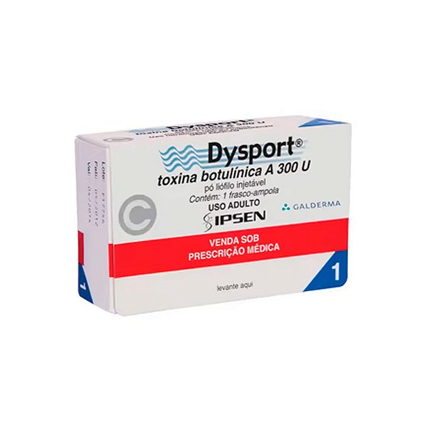 Toxina Butolínica A DYSPORT® 300U Pó Liófilo Injetável