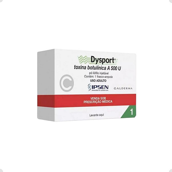 Toxina Butolínica A DYSPORT® 500U Pó Liófilo Injetável