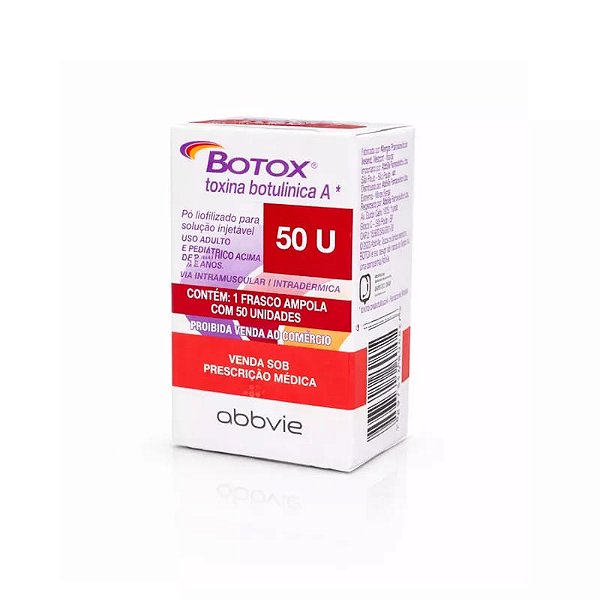 Toxina Botulínica Tipo A 50U BOTOX® - ABBVIE