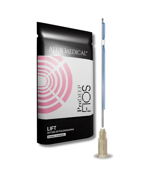 Fios de PDO Cutting Cog (3D) 19G 100MM 150MM- ALUR MEDICAL®