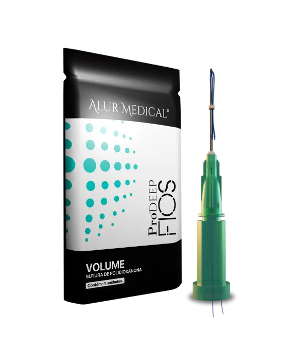 Fios de PDO MONO HYDRA PLUS 21G (Filler) 38MM 125MM - ALUR MEDICAL®