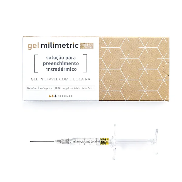 Preenchedor MILIMETRIC PRO AH® MODERADO - 1x1ml