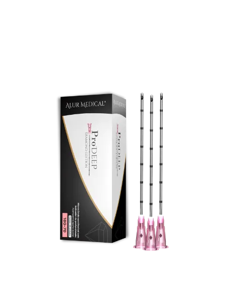 MICRO CÂNULA PRODEEP 18G-70mm - ALUR MEDICAL®
