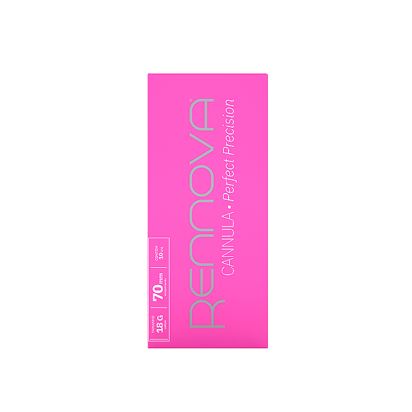 Cânula Perfect Precision 18G x 70 mm - RENNOVA®