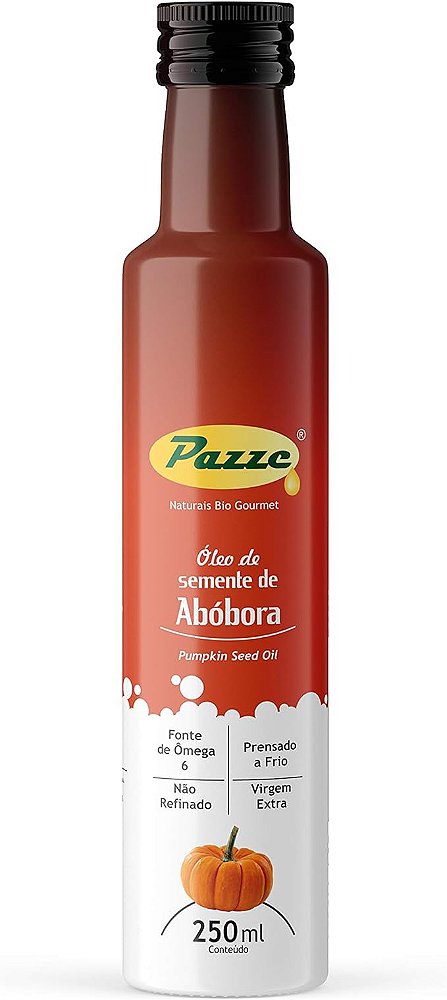 Óleo de Semente de Abóbora 250ml Pazze
