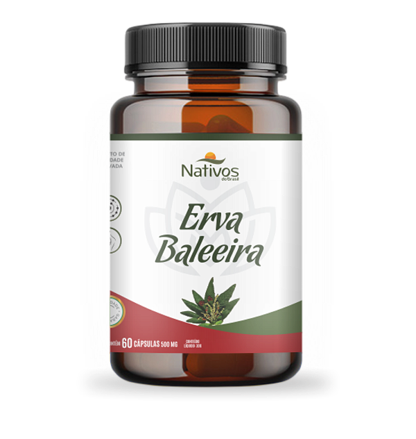 Erva Baleeira 60caps 500mg